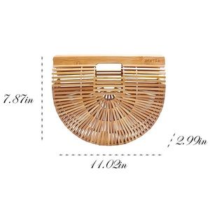 handmade bamboo summer bag